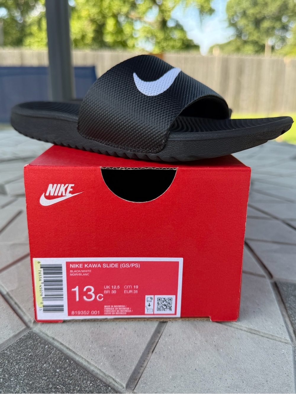 Kids Nike Kawa Slide